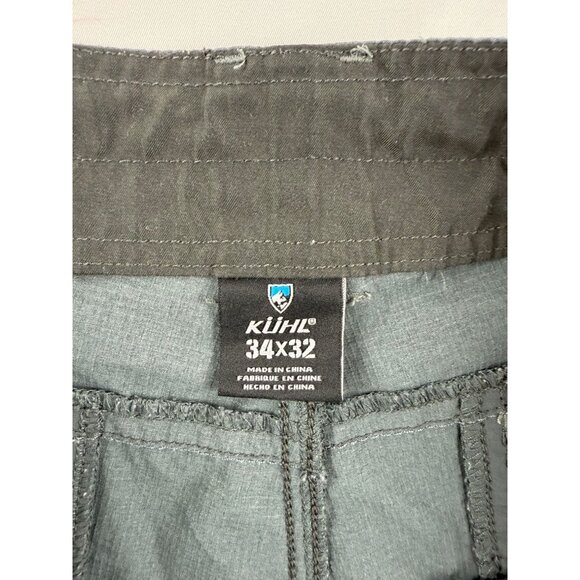Kuhl Born In The Mountains Patent Pending Air Hiking Pants Mens 34x32 Blue - Picture 6 of 11